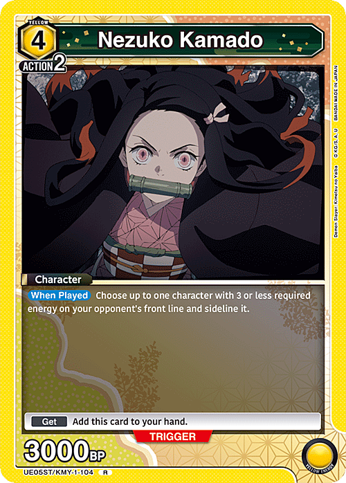 Nezuko Kamado Card Front