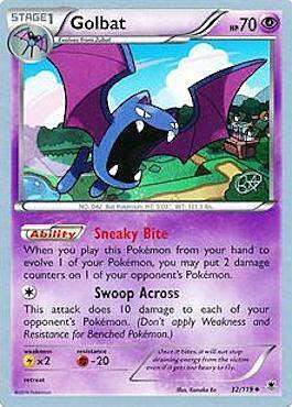 Golbat Card Front