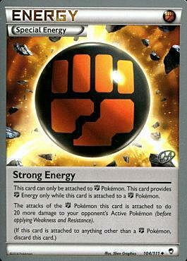 Energia Vigore Card Front