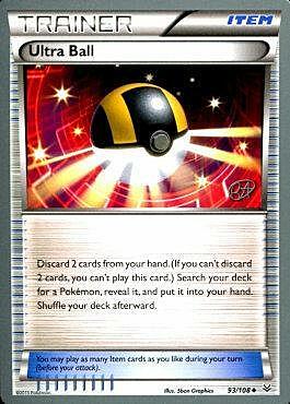 Ultra Ball Card Front