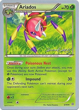 Ariados Card Front