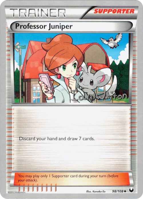 Prof.ssa Aralia Card Front