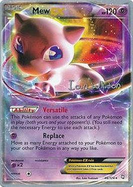 Mew EX [Versatile | Replace] Card Front