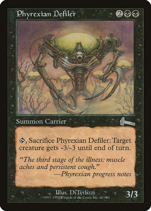 Phyrexian Defiler Card Front