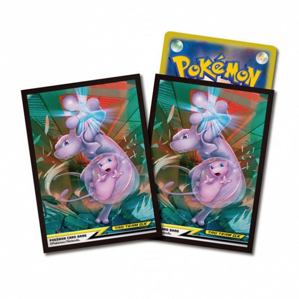 Miracle Twin: Mewtwo & Mew Tag Team GX Sleeves
