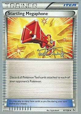 Startling Megaphone Card Front