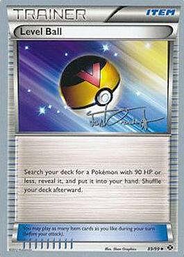 Level Ball Card Front