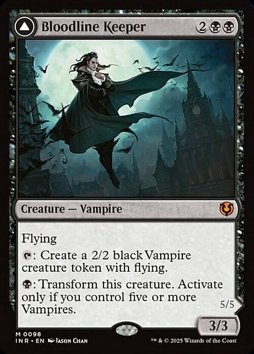 Bloodline Keeper // Lord of Lineage Card Front