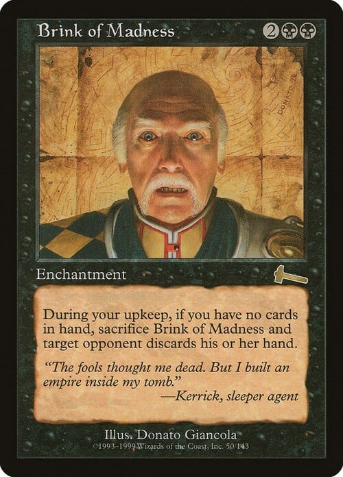 Brink of Madness Card Front