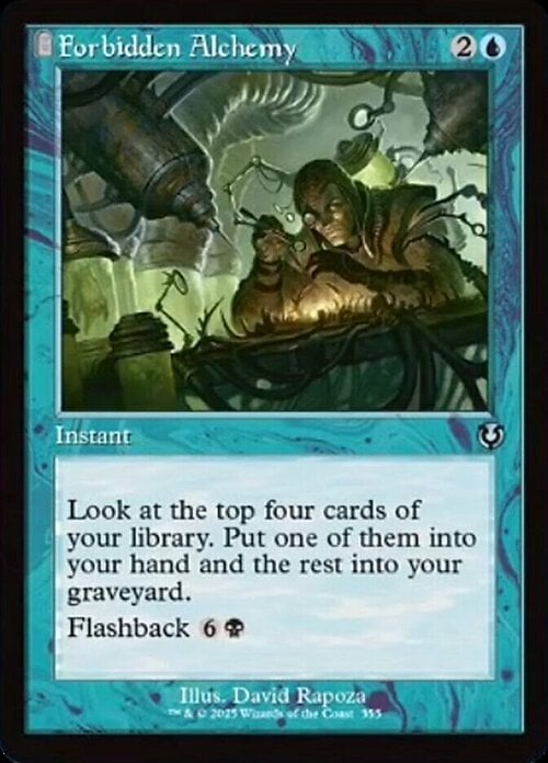 Forbidden Alchemy Card Front