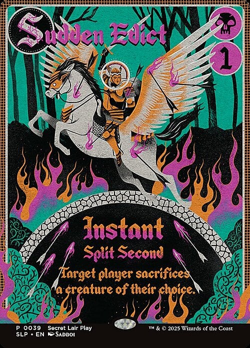 Sudden Edict Card Front