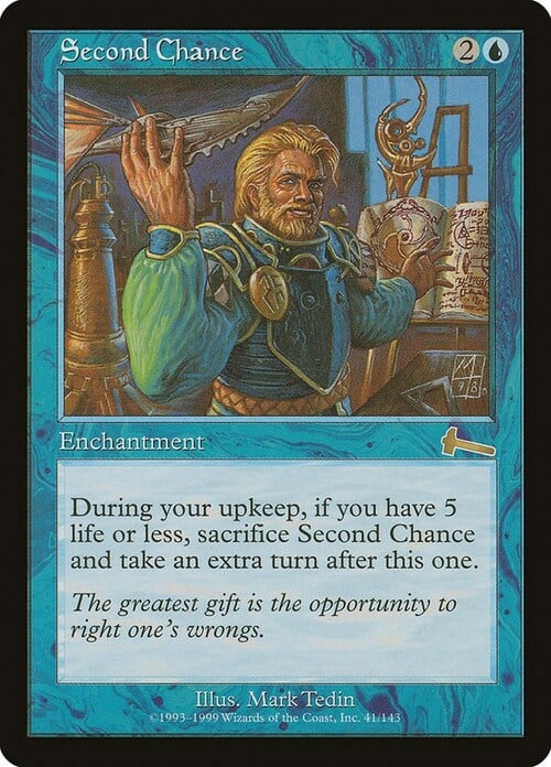 Second Chance Card Front