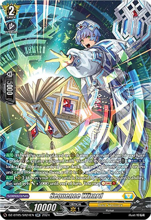 Sequence Wizard Card Front