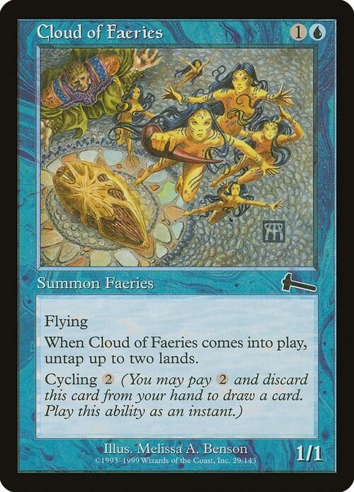 Cloud of Faeries Card Front