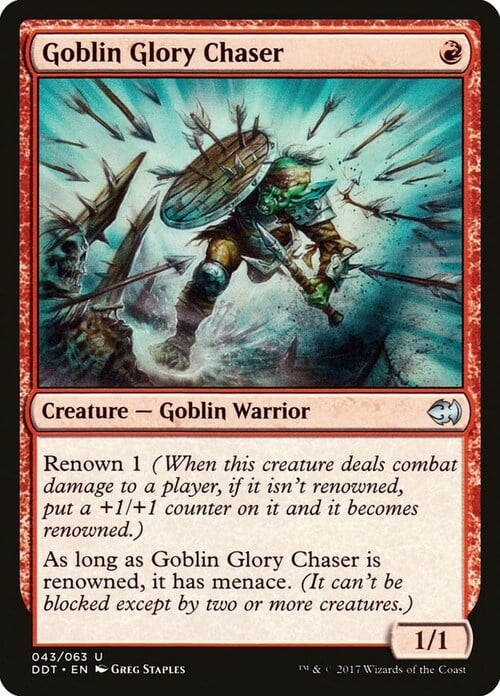 Goblin Glory Chaser Card Front