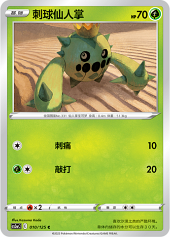 Cacnea Card Front