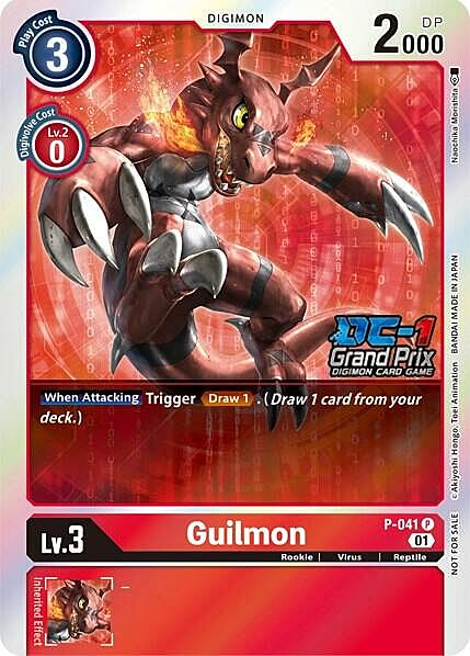Guilmon Card Front