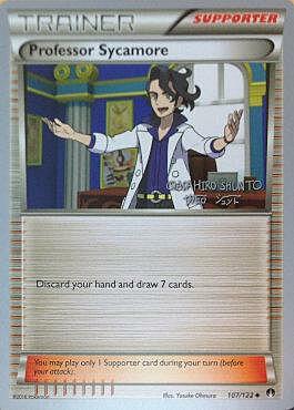 Professor Sycamore Card Front