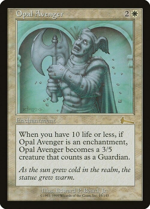 Opal Avenger Card Front