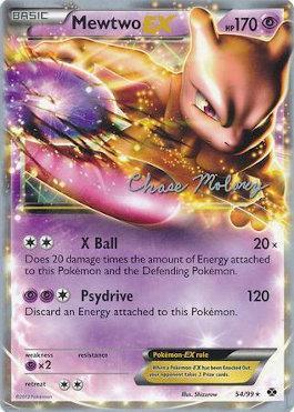 Mewtwo EX (WCD 2012 | Chase Moloney | 054/099) - World Championship Decks 2012