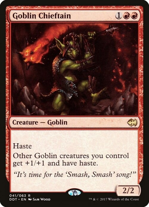 Goblin Chieftain Card Front