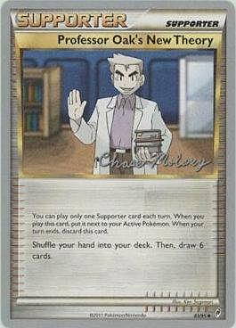 Nuova Teoria del Professor Oak Card Front