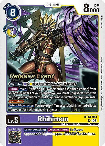 Rhihimon Card Front