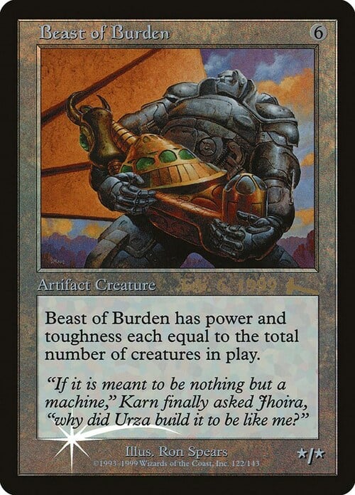 Beast of Burden Card Front