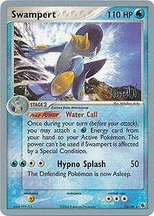 Swampert [Power Draw | Hydro Pump] Card Front