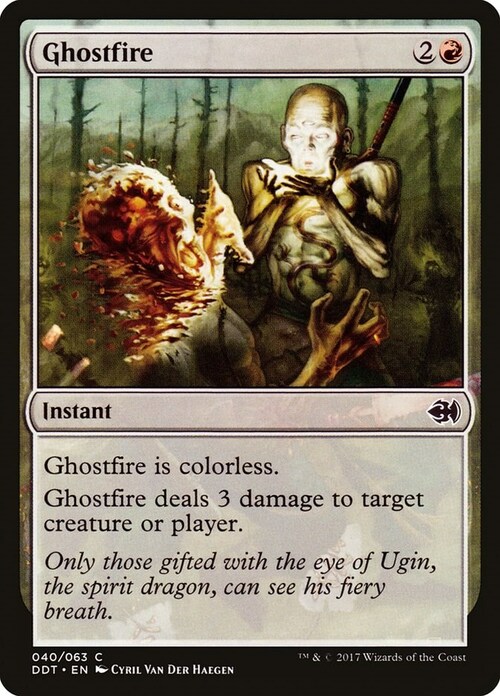 Ghostfire Card Front