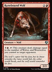 Runebound Wolf 168