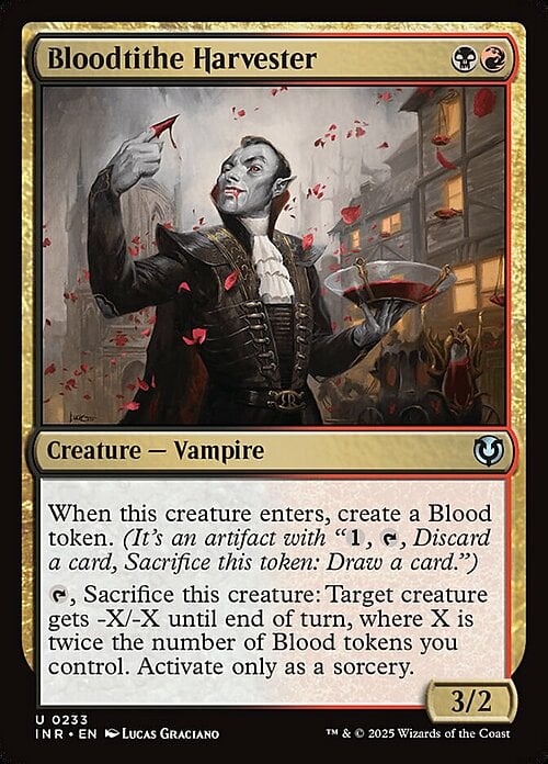 Bloodtithe Harvester Card Front