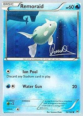 Remoraid [Splatter] Card Front