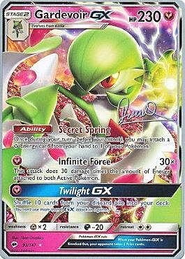 Gardevoir GX [Secret Spring | Infinite Force | Twilight GX] Card Front