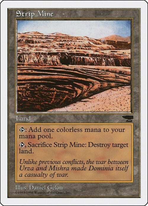 Strip Mine Card Front