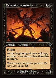Demonic Taskmaster · Retro Frame 377