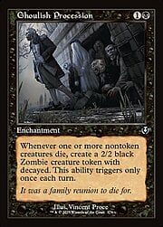 Ghoulish Procession · Retro Frame 378