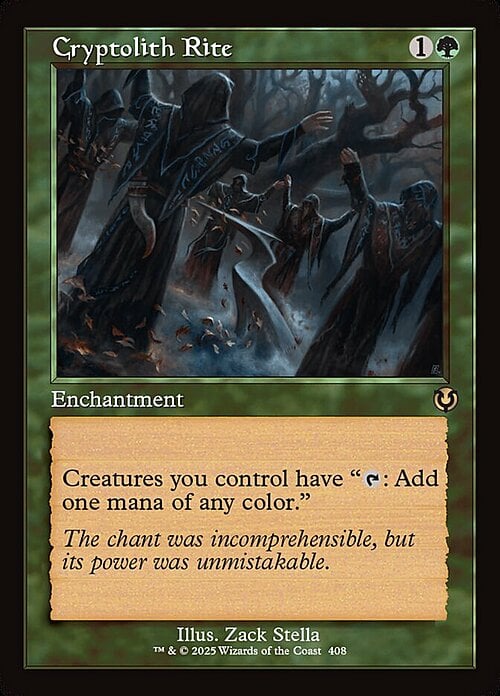 Cryptolith Rite Card Front