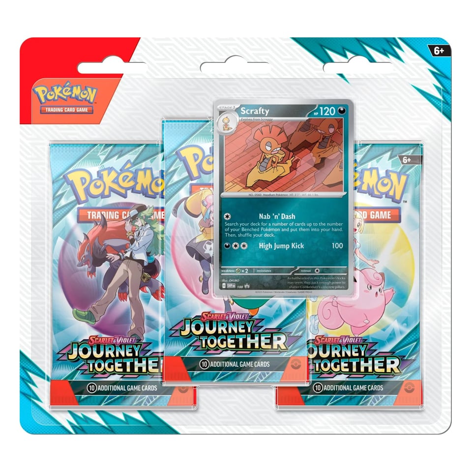 Journey Together: Scrafty 3-Pack Blister