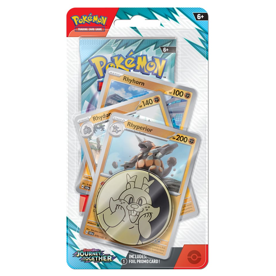 Premium Checklane Blister de Juntos de Aventuras: Rhyperior
