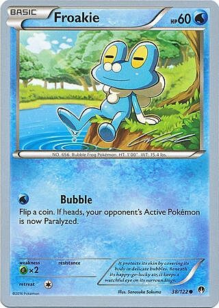 Froakie [Bubble] Card Front