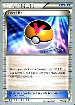 Level Ball Card Front