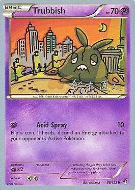 Trubbish Card Front