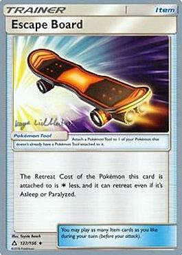 Skateboard di Fuga Card Front