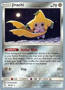 Jirachi [Stardust Song | Time Hollow] Card Front