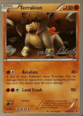 Terrakion (WCD 2012 | Zachary Bokhari | 073/101) - World Championship Decks 2012
