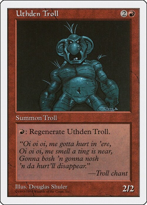 Troll di Uthden Card Front