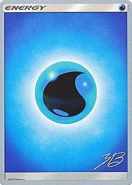 Water Energy Card Front