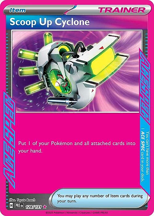 Scoop Up Cyclone Card Front