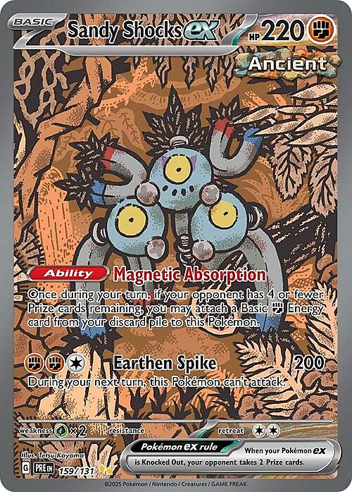 Sandy Shocks ex Card Front